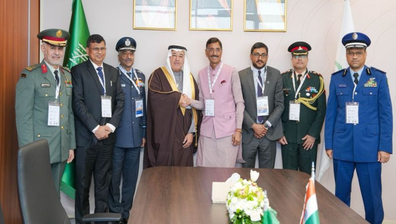 Raksha Rajya Mantri Shri Sanjay Seth led a high-level Indian delegation to the World Defence Show (WDS) 2026, held in Riyadh, Saudi Arabia, on February 8–9.