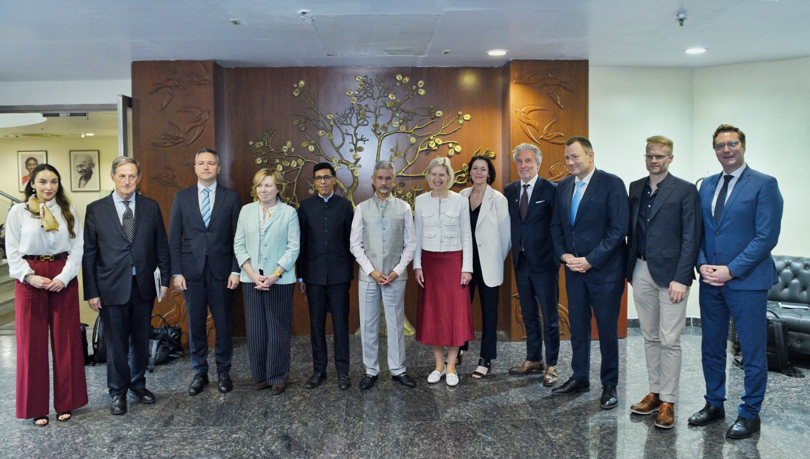 External Affairs Minister S. Jaishankar met a visiting delegation from the European Parliament, reviewing the evolving strategic partnership between India and the European Union.