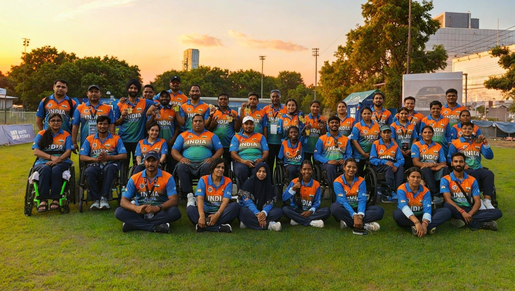 India delivered an impressive performance at the World Archery Para Series in Bangkok by, securing a total of 16 medals, including seven gold, underlining the country’s growing strength in para-archery on the global stage.