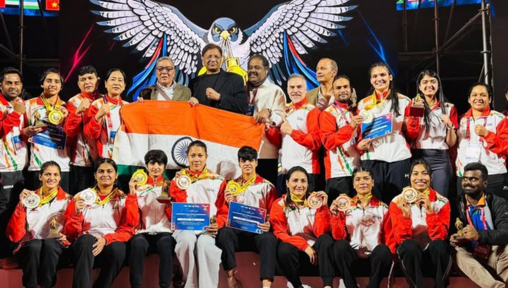 India delivered an impressive performance at the 2026 Asian Boxing Championships, securing a total of 16 medals and reaffirming its growing dominance in continental boxing.