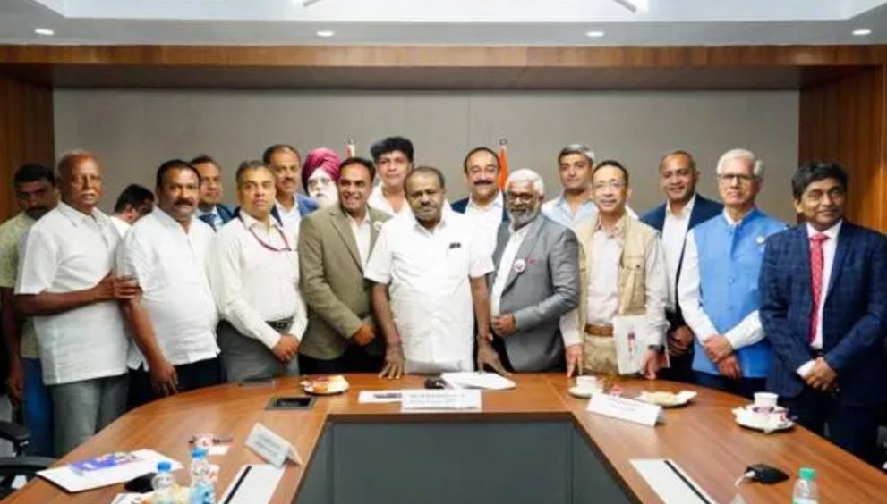 Union Minister H. D. Kumaraswamy chaired a high-level stakeholder consultation in New Delhi to accelerate the adoption of electric buses and electric trucks across India.