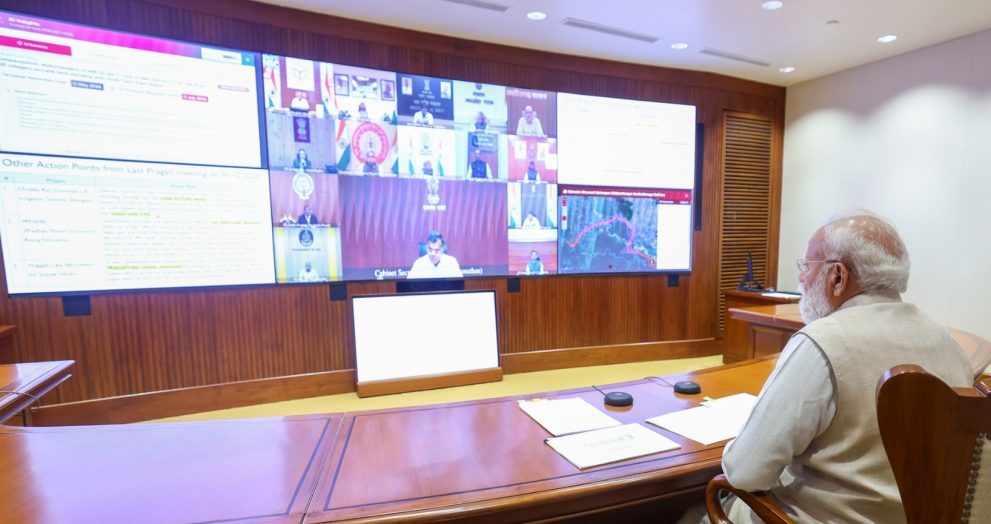 Prime Minister Shri Narendra Modi stressed the need for effective and timely implementation of the Swachh Bharat Mission 2.0 during a PRAGATI review meeting held to assess major infrastructure and governance initiatives across the country.