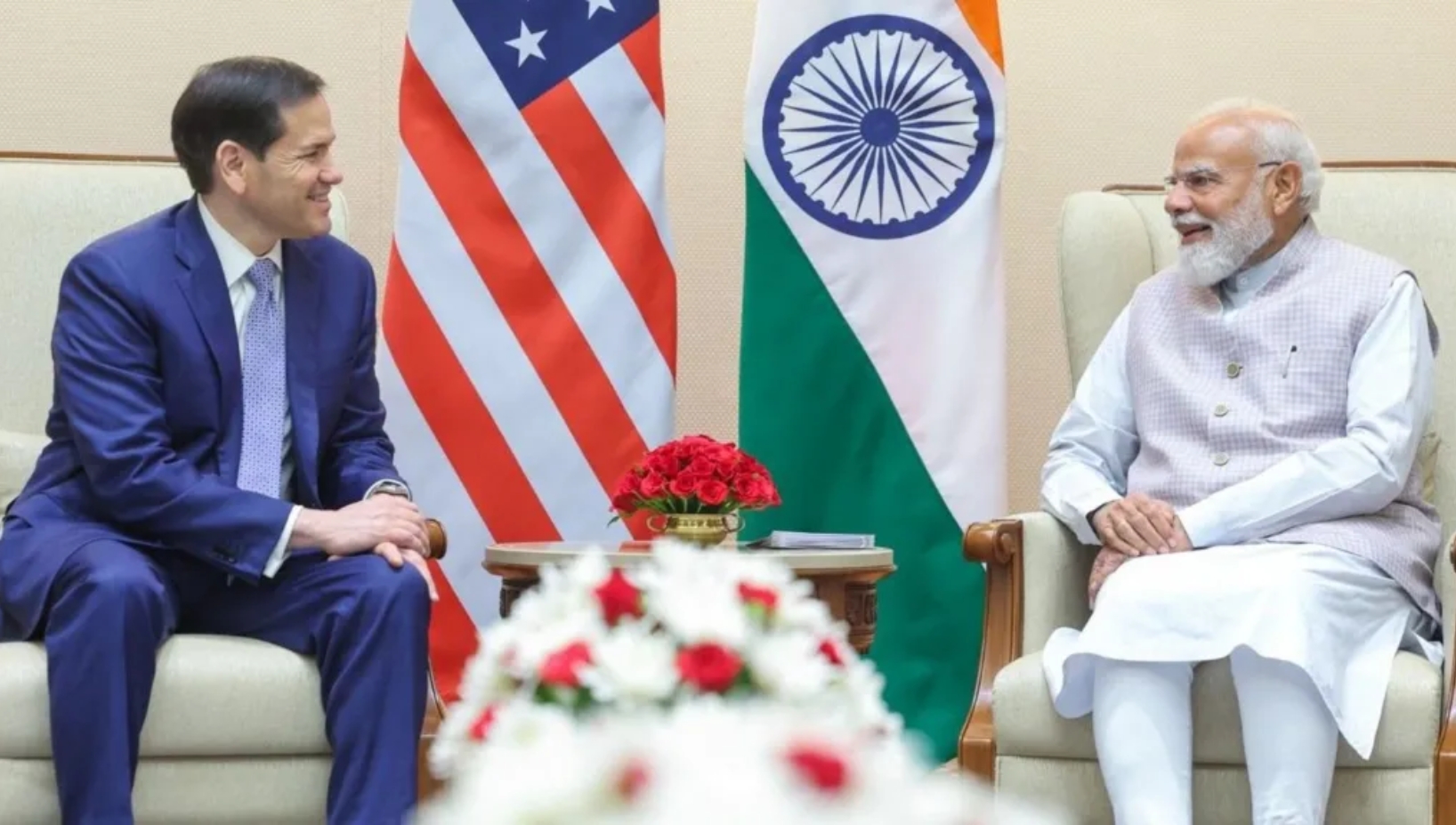 United States Secretary of State Marco Rubio met Prime Minister Narendra Modi during his official visit to India, with energy cooperation emerging as one of the central themes of discussions.
