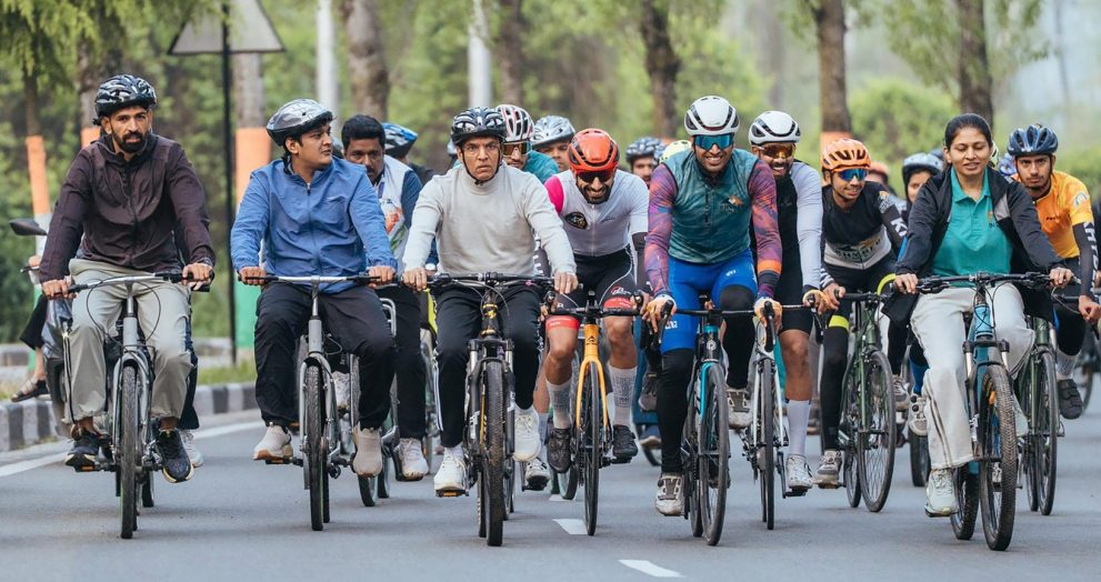 Union Minister Mansukh Mandaviya has called upon young people across the country to embrace cycling as a way of promoting healthier lifestyles and supporting environmental sustainability.