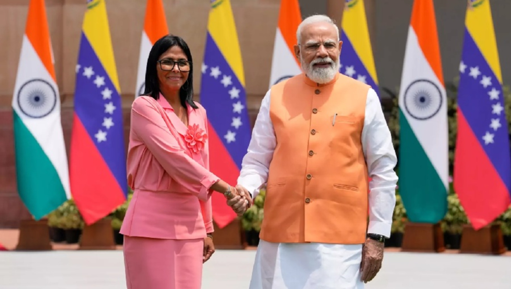 Prime Minister Narendra Modi emphasized that India’s close cooperation with Venezuela is of immense importance to the Global South during talks with Venezuelan Acting President Delcy Rodriguez in New Delhi.