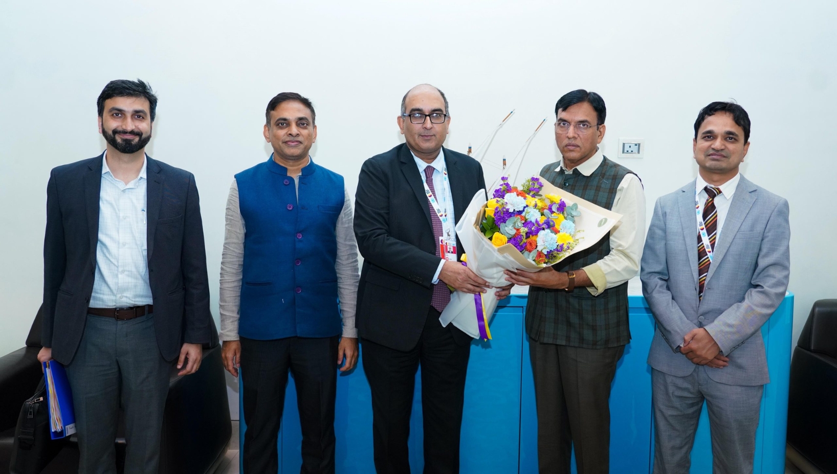 Union Minister for Labour and Employment and Youth Affairs and Sports, Mansukh Mandaviya, held a series of bilateral meetings on the sidelines of the Social Development Summit in Doha, Qatar.
