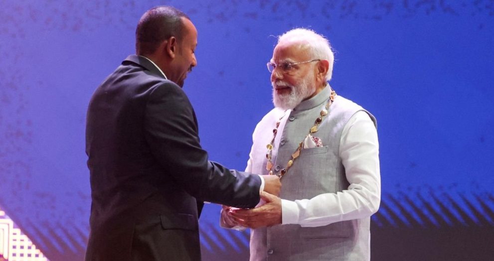 Prime Minister Narendra Modi on Tuesday congratulated Ethiopian Prime Minister Abiy Ahmed Ali and the ruling Prosperity Party on their victory in Ethiopia’s parliamentary elections, reaffirming India’s commitment to deepening bilateral cooperation with the East African nation.