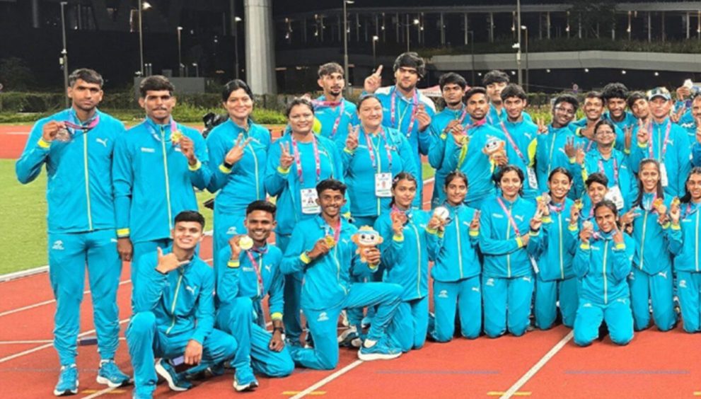 India delivered an outstanding performance at the Asian U20 Athletics Championships, finishing with a total of 19 medals, including 10 gold, to emerge as one of the tournament’s top-performing nations.