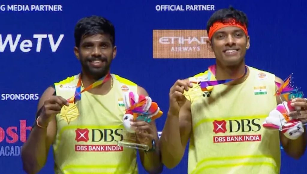 India’s celebrated men’s doubles pair of Satwiksairaj Rankireddy and Chirag Shetty captured the BWF Singapore Open Super 750 title with a commanding performance, adding another prestigious trophy to their growing list of international achievements.