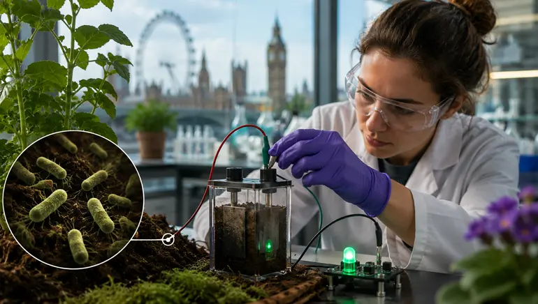 UK Startup Develops Soil-Powered Fuel Cell That Generates Electricity From Garden Bacteria